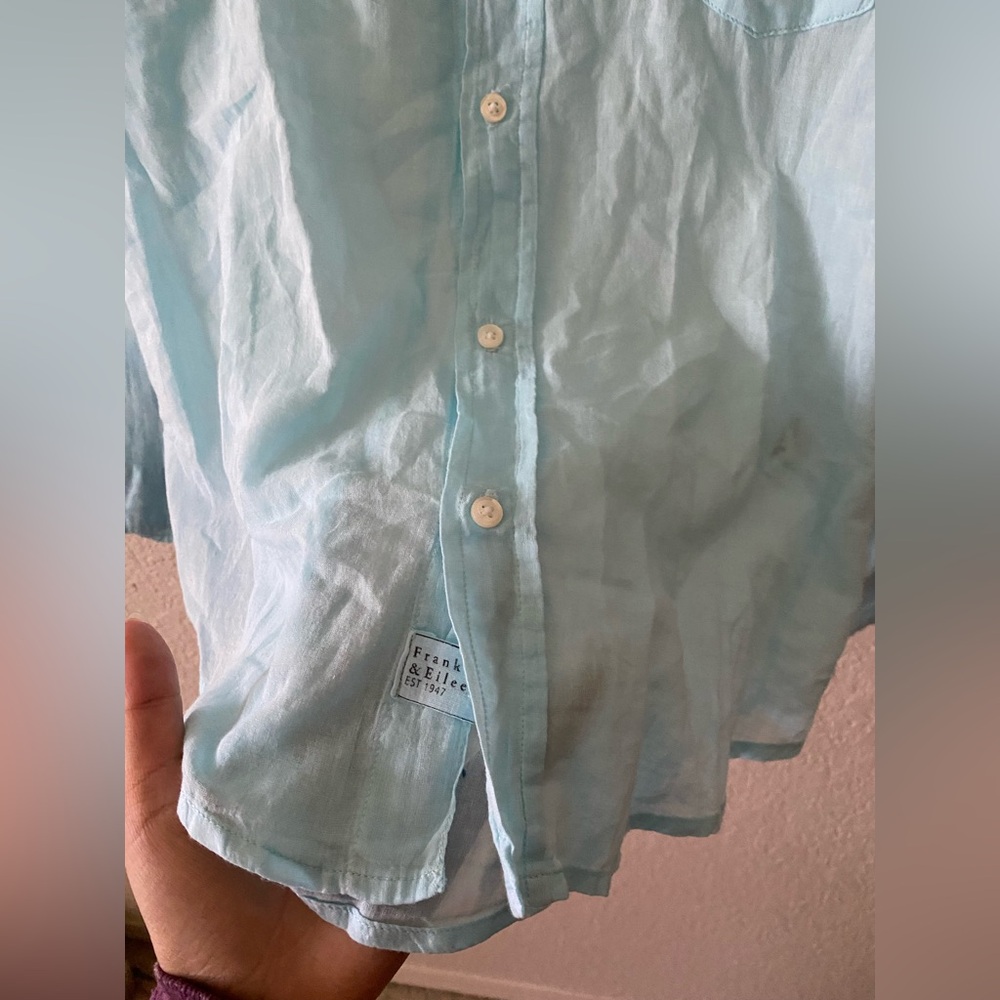 Frank And Eileen Buttoned Down Blouse - image 6